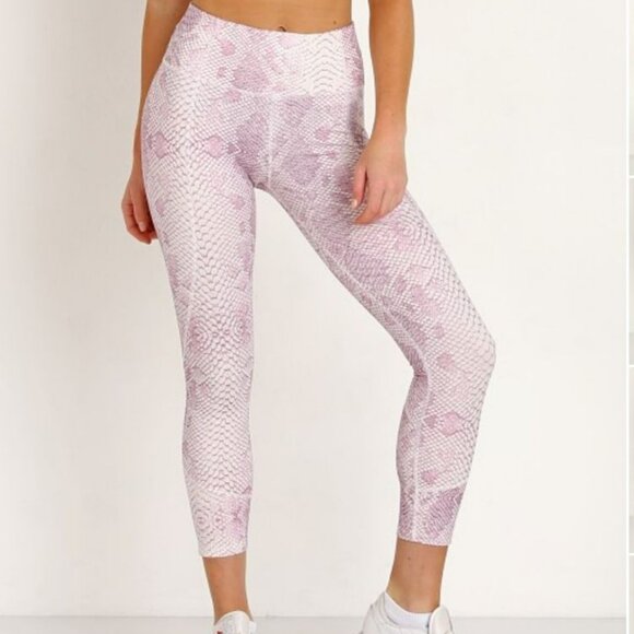 Varley Pants - Varley Letelux Kensington Legging Tight in Coral Snake